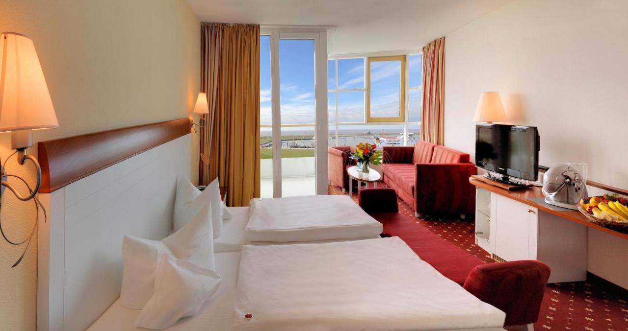 Hotel Faehrhaus Norddeich  Dış mekan fotoğraf