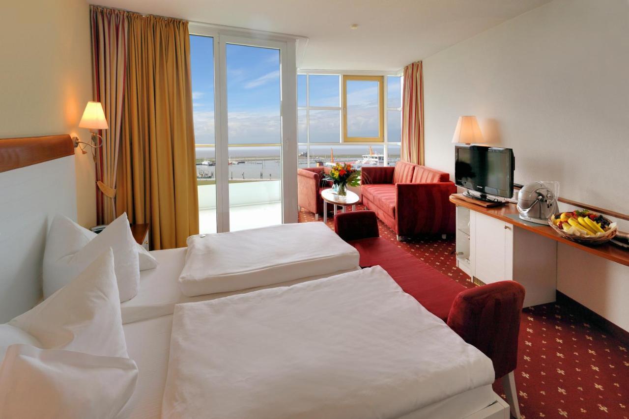 Hotel Faehrhaus Norddeich  Dış mekan fotoğraf